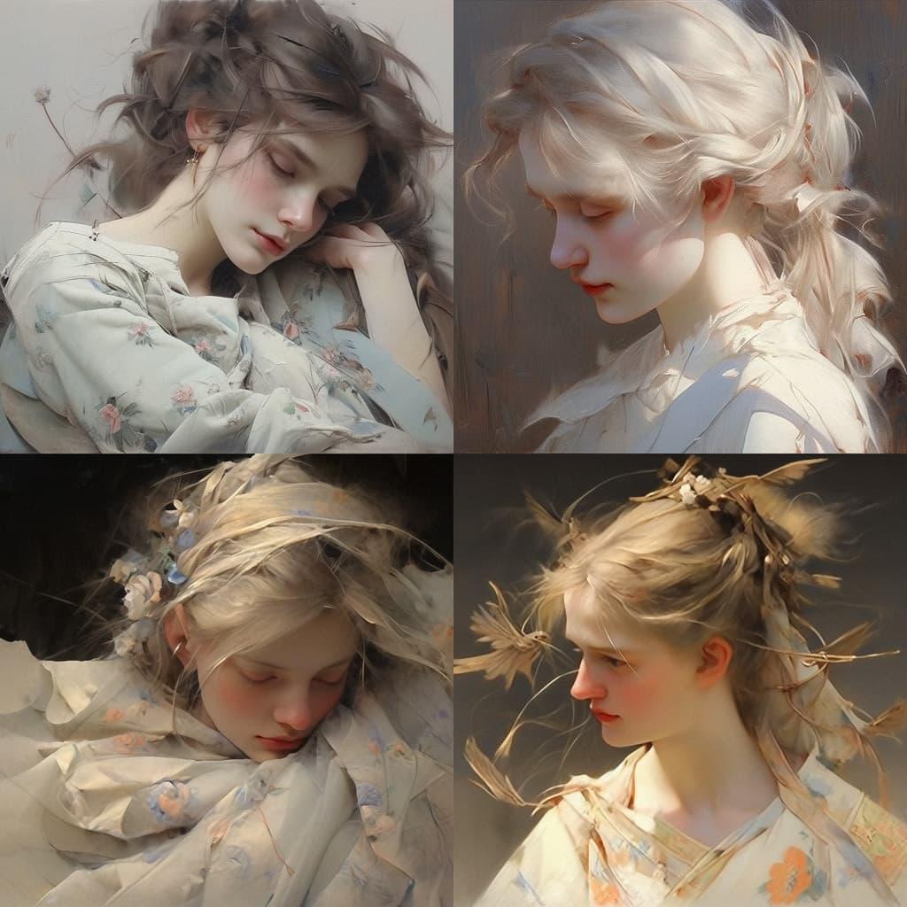 Serge Marshennikov style, Midjourney Niji 5, render 1 of 4
