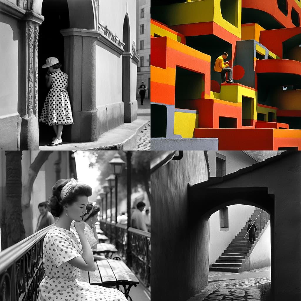 Stanko Abadzic style, Midjourney Niji 5, render 1 of 4