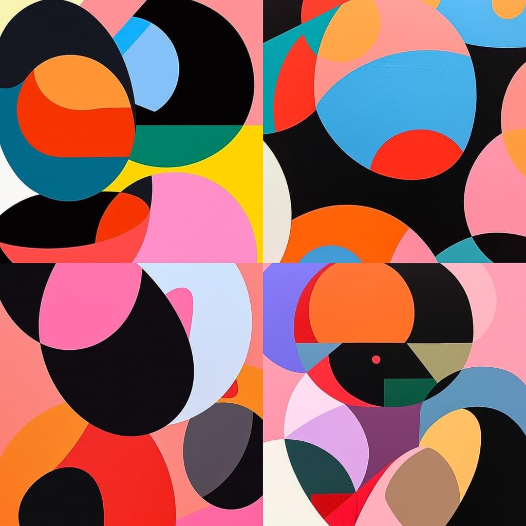 Stephen Ormandy style, Midjourney Niji 5, render 1 of 4