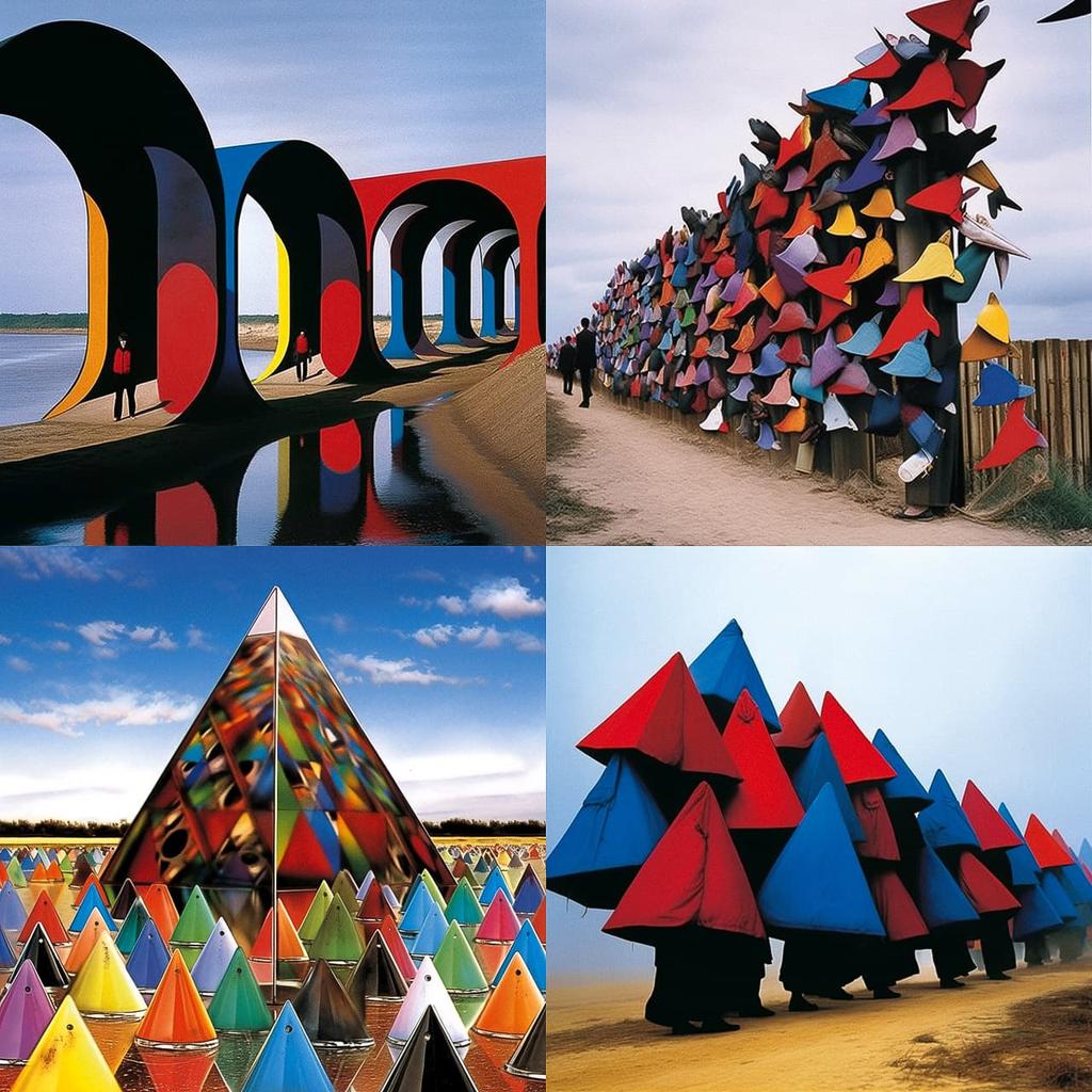 Storm Thorgerson style, Midjourney Niji 5, render 1 of 4
