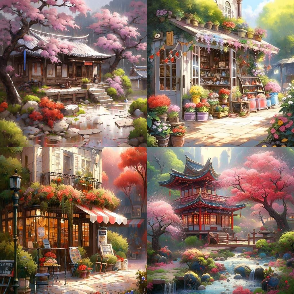 Sung Kim style, Midjourney Niji 5, render 1 of 4