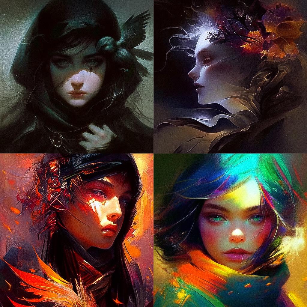 Taras Loboda style, Midjourney Niji 4, render 1 of 4