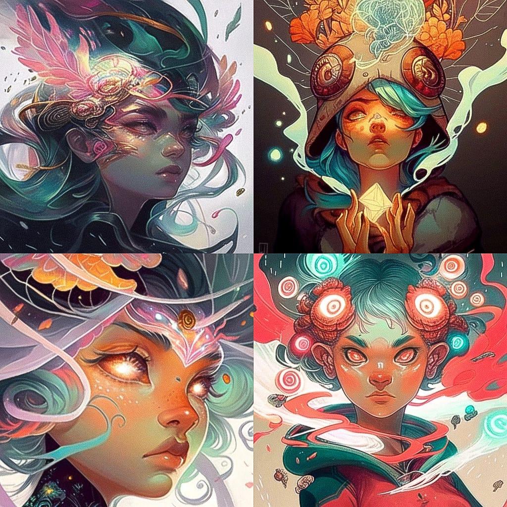 Tatiana Suarez style, Midjourney Niji 4, render 1 of 4