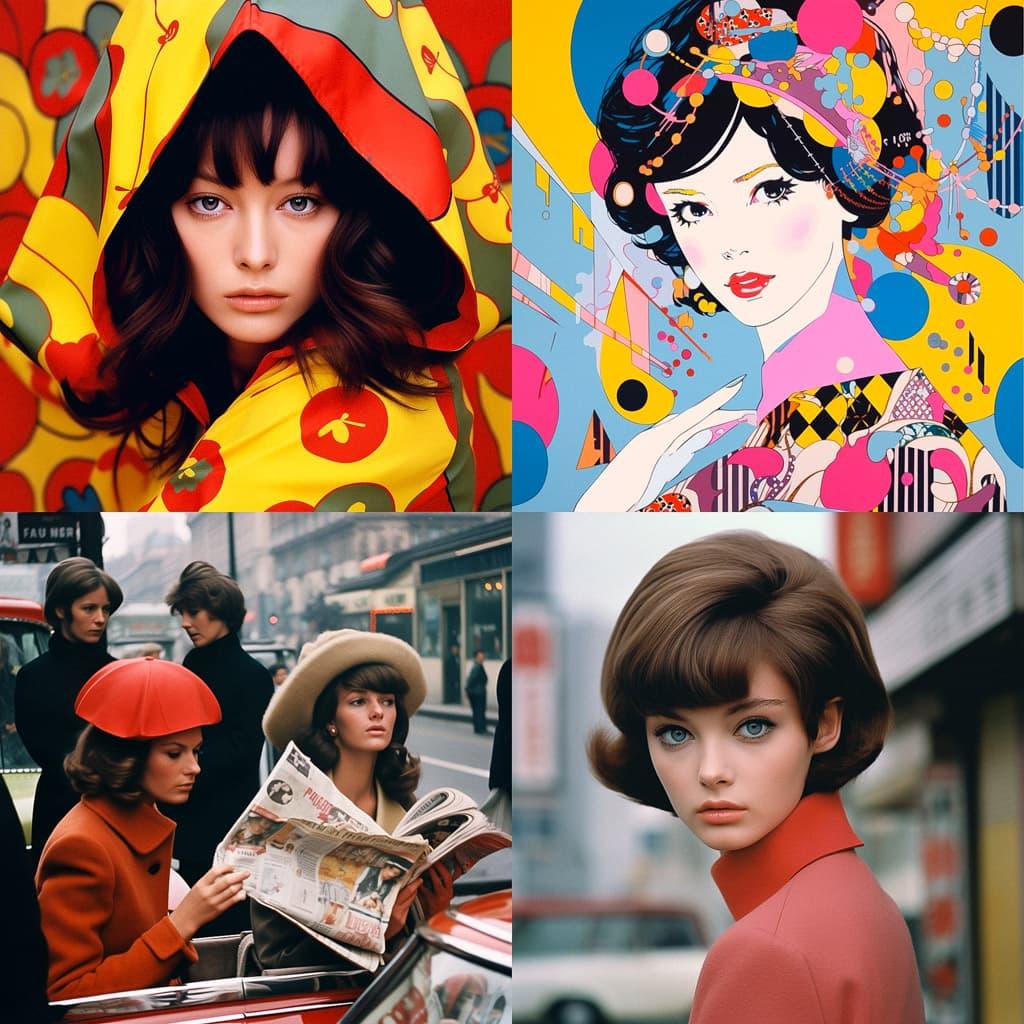 Terry O'Neill style, Midjourney Niji 4, render 1 of 4
