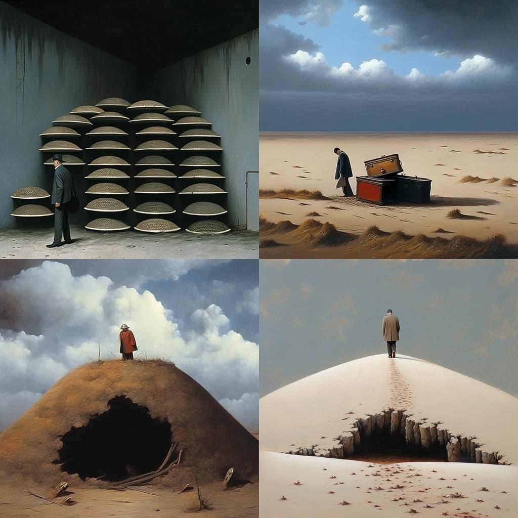 Teun Hocks style, Midjourney Niji 5, render 1 of 4
