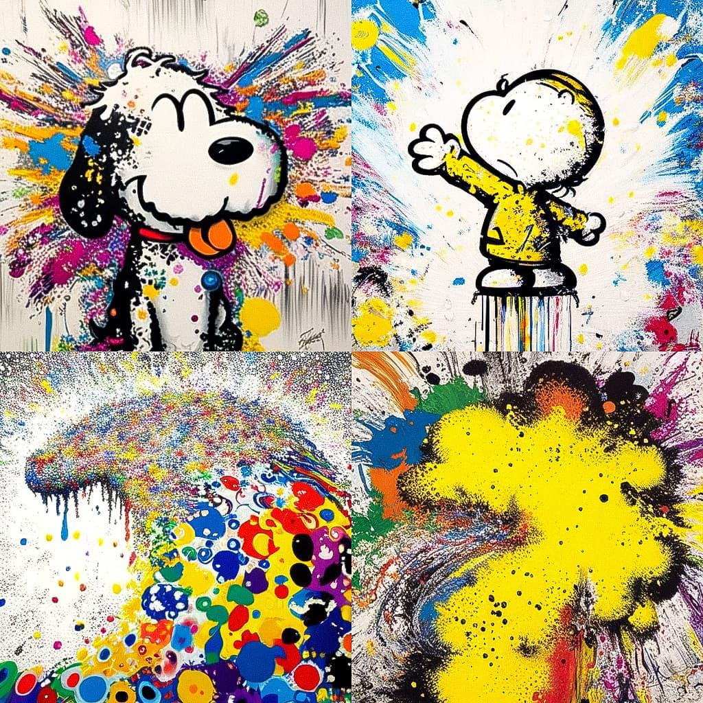 Tom Everhart style, Midjourney Niji 5, render 1 of 4
