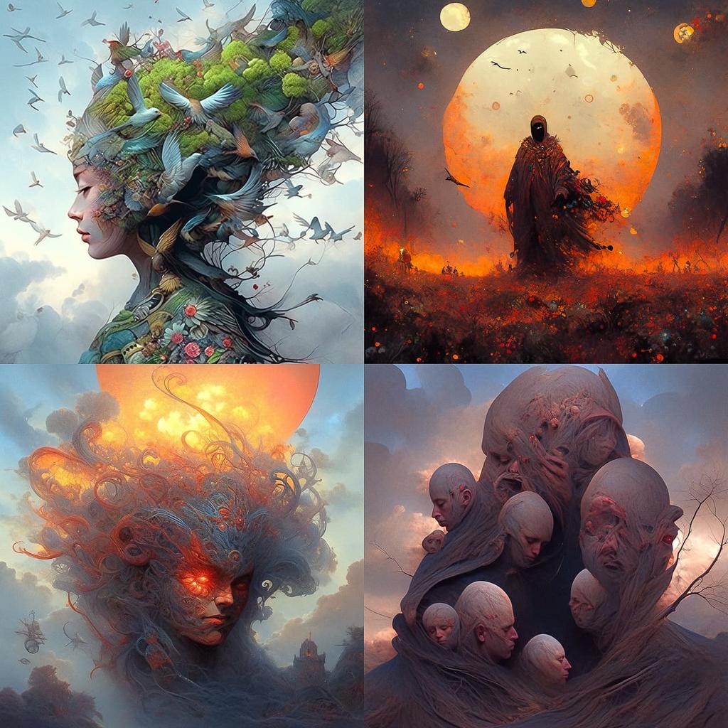 Tomasz Alen Kopera style, Midjourney Niji 5, render 1 of 4