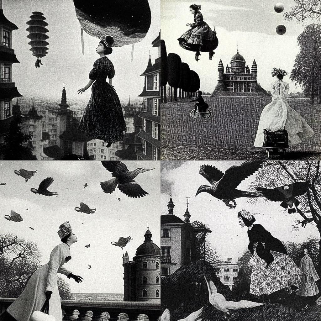 Toshiko Okanoue style, Midjourney Niji 4, render 1 of 4