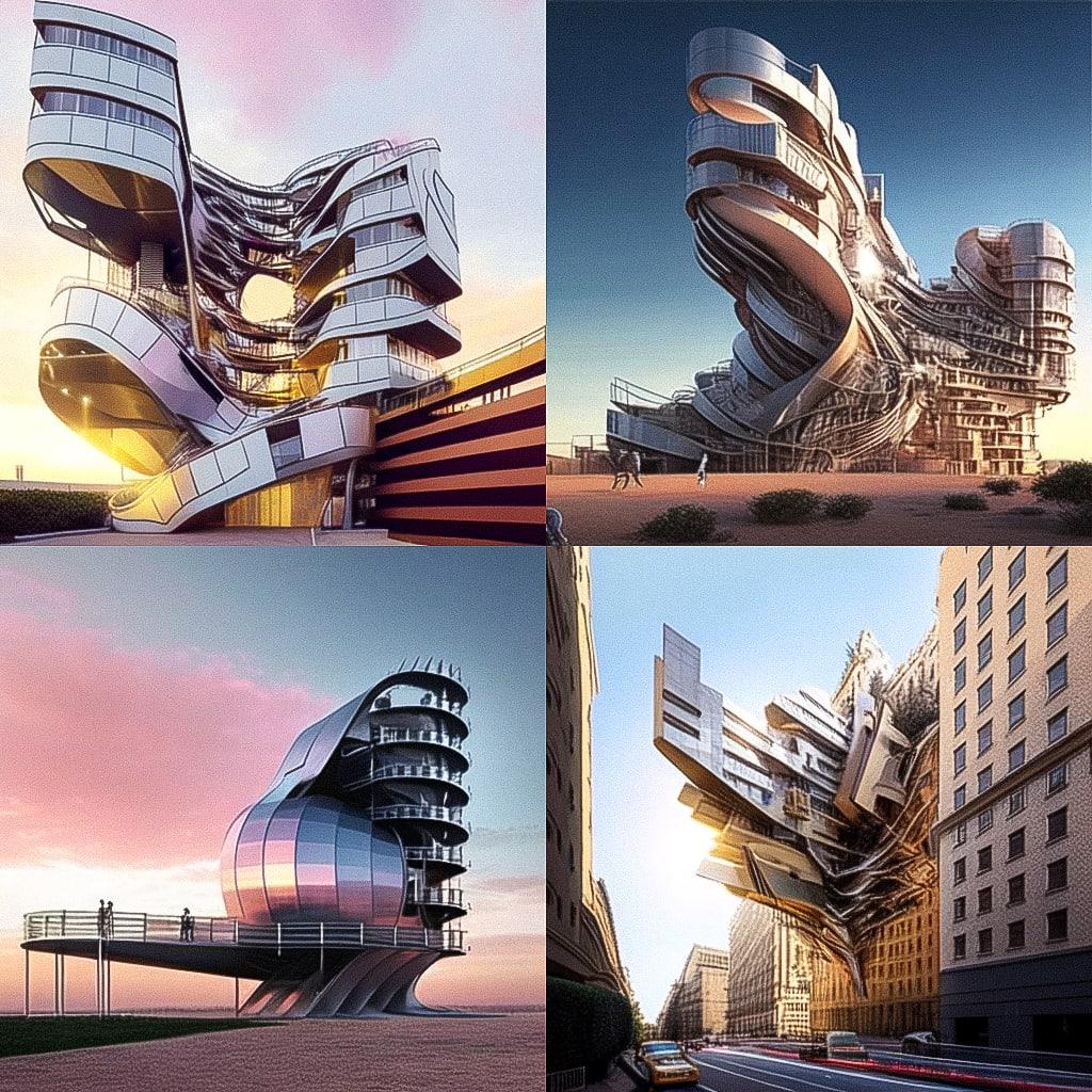 Victor Enrich style, Midjourney Niji 4, render 1 of 4
