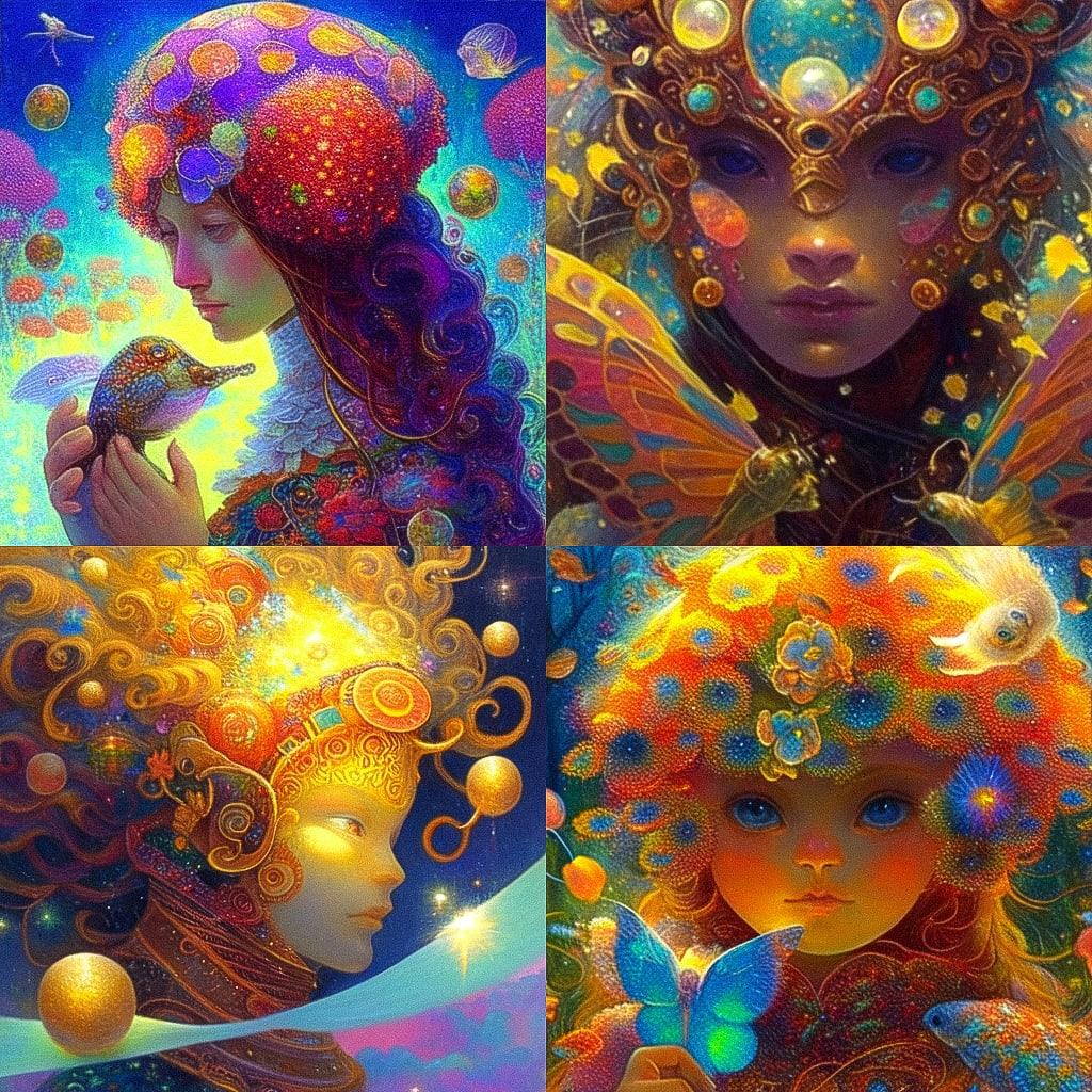 Victor Nizovtsev style, Midjourney Niji 4, render 1 of 4