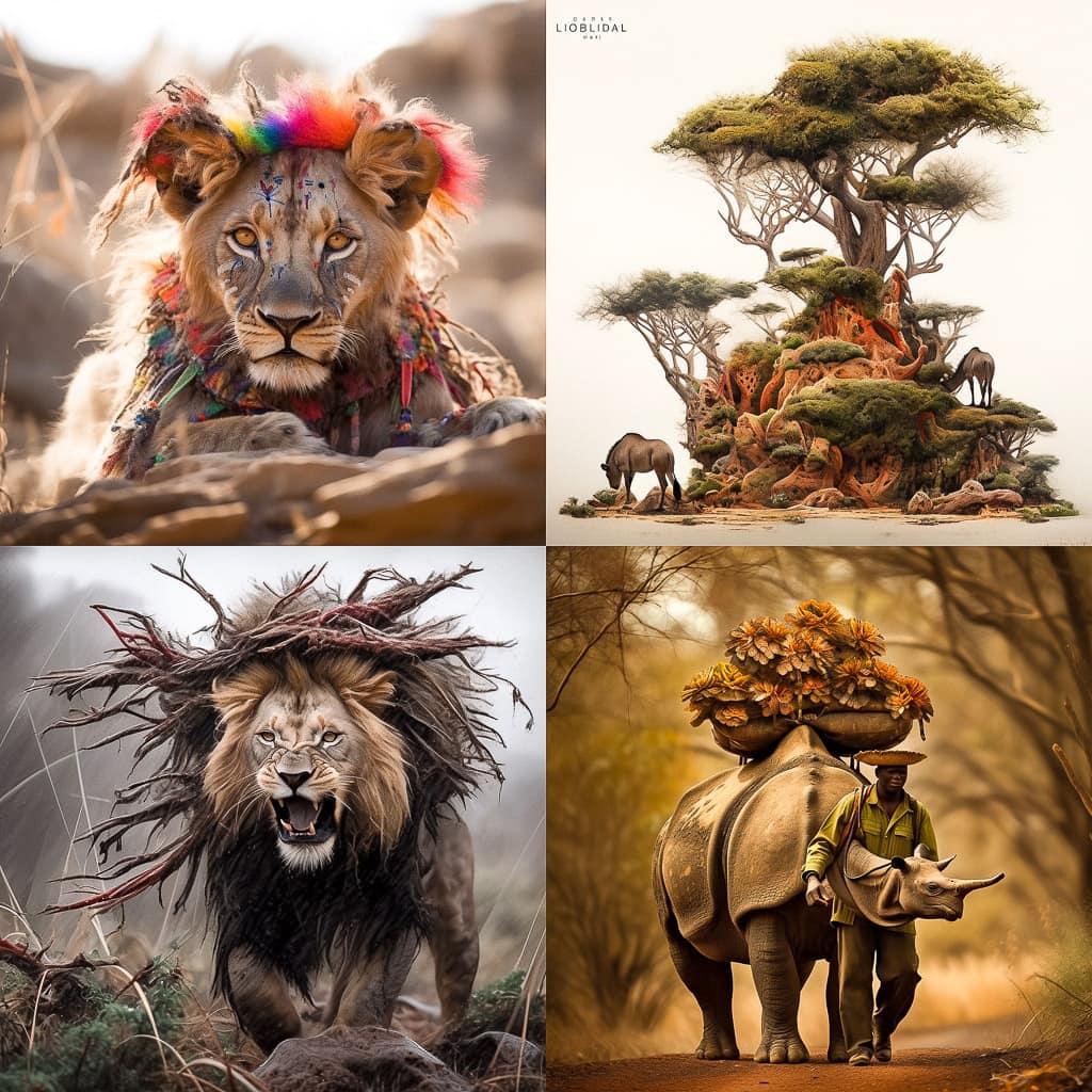 Will Burrard-Lucas style, Midjourney Niji 5, render 1 of 4