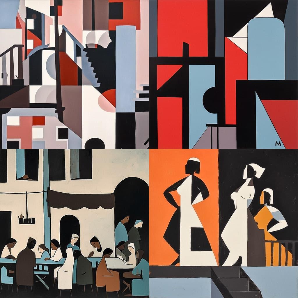 Yiannis Moralis style, Midjourney Niji 5, render 1 of 4