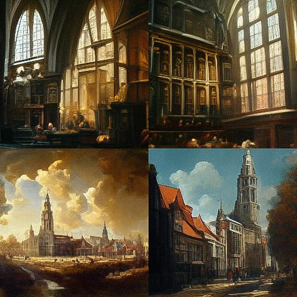 Adriaen van Utrecht style, Midjourney V3, render 1 of 4