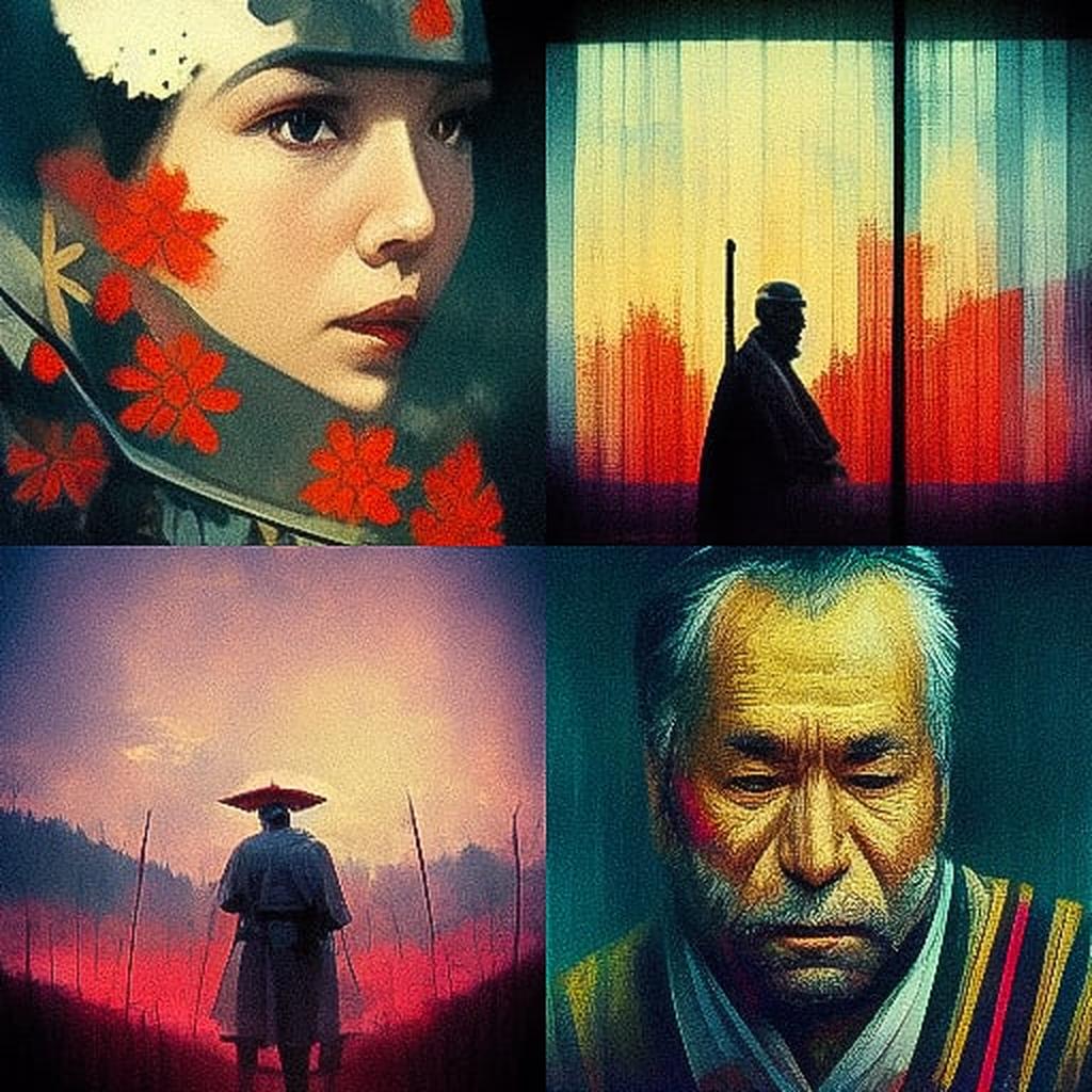 Akira Kurosawa style, Midjourney V3, render 1 of 4