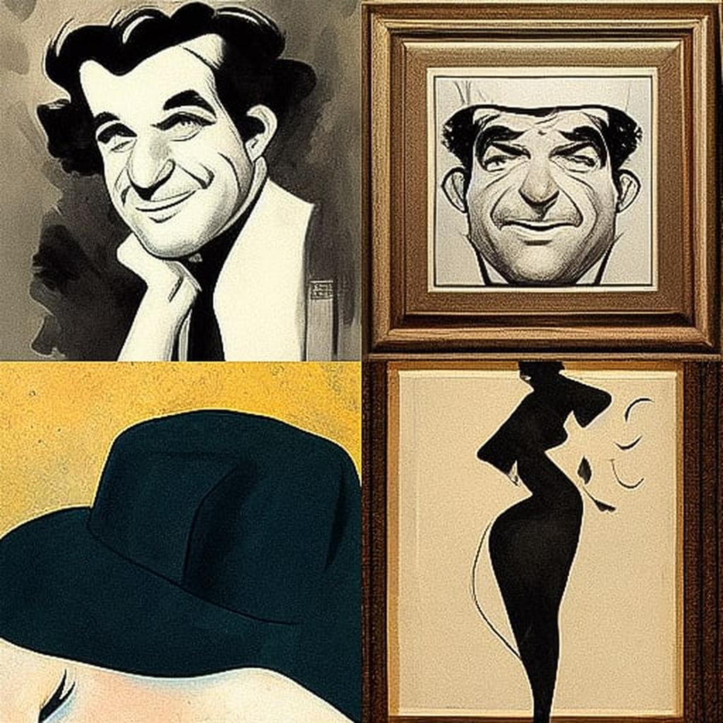 Al Capp style, Midjourney V3, render 1 of 4