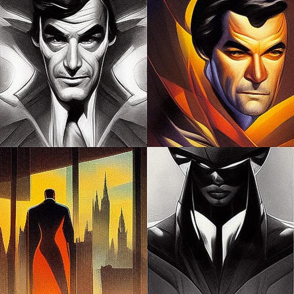 Alan Davis style, Midjourney V3, render 1 of 4