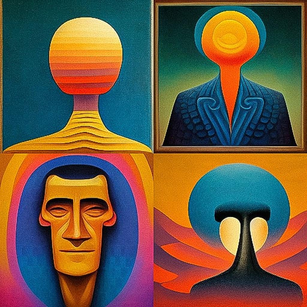 Alan Kenny style, Midjourney V3, render 1 of 4