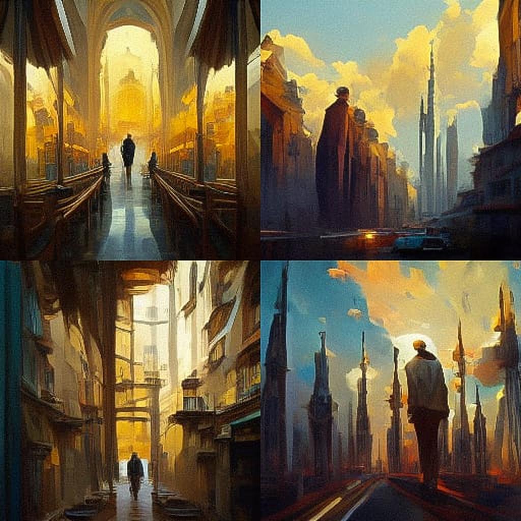 Alejandro Burdisio style, Midjourney V3, render 1 of 4