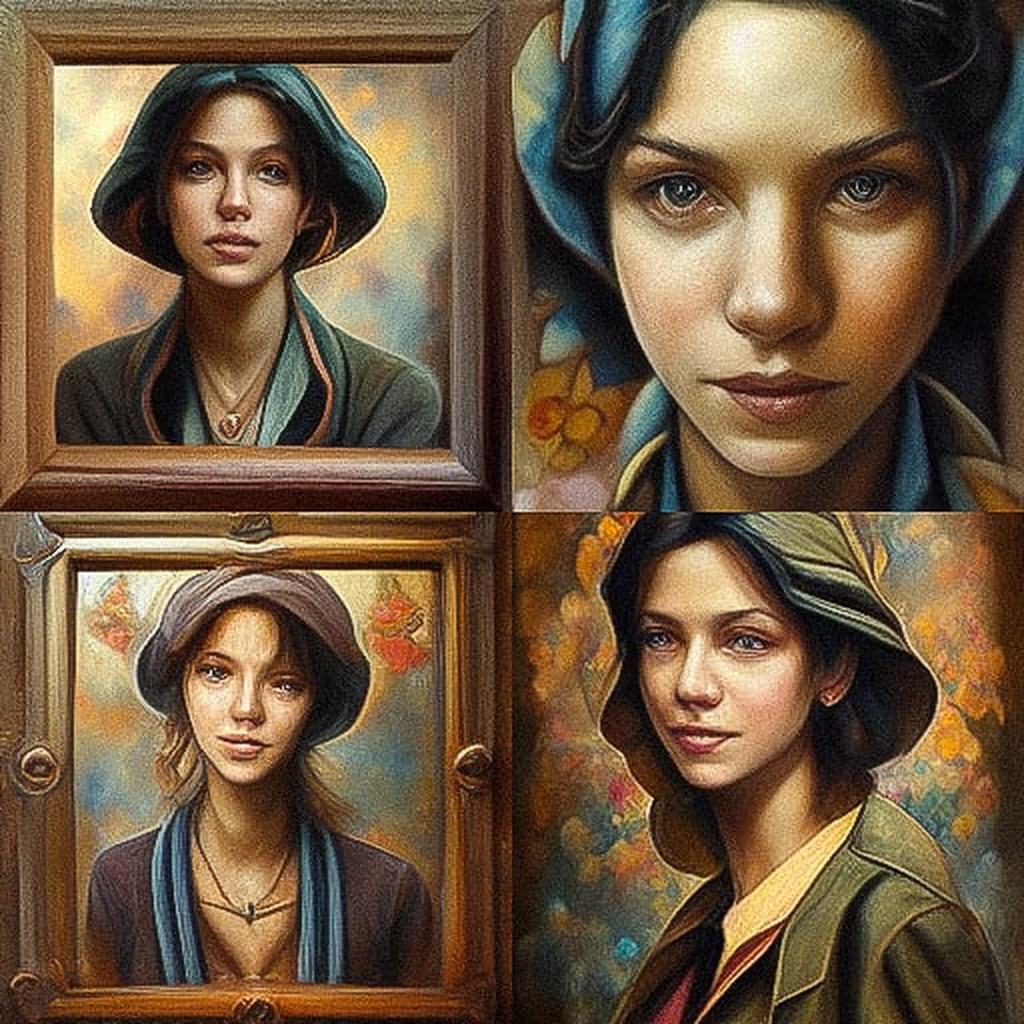 Alex Alemany style, Midjourney V3, render 1 of 4