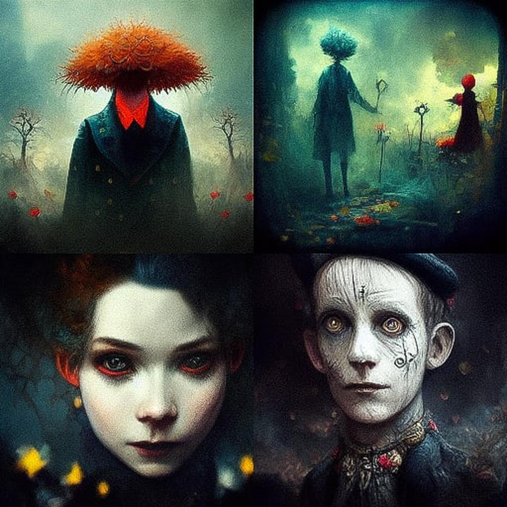 Alexander Jansson style, Midjourney V3, render 1 of 4