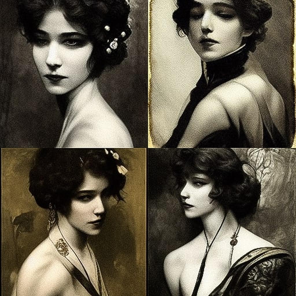 Alfred Cheney Johnston style, Midjourney V3, render 1 of 4