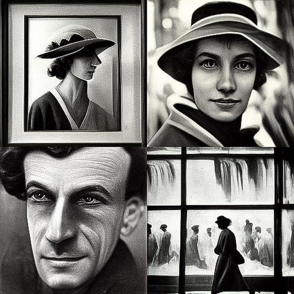 Alfred Eisenstaedt style, Midjourney V3, render 1 of 4