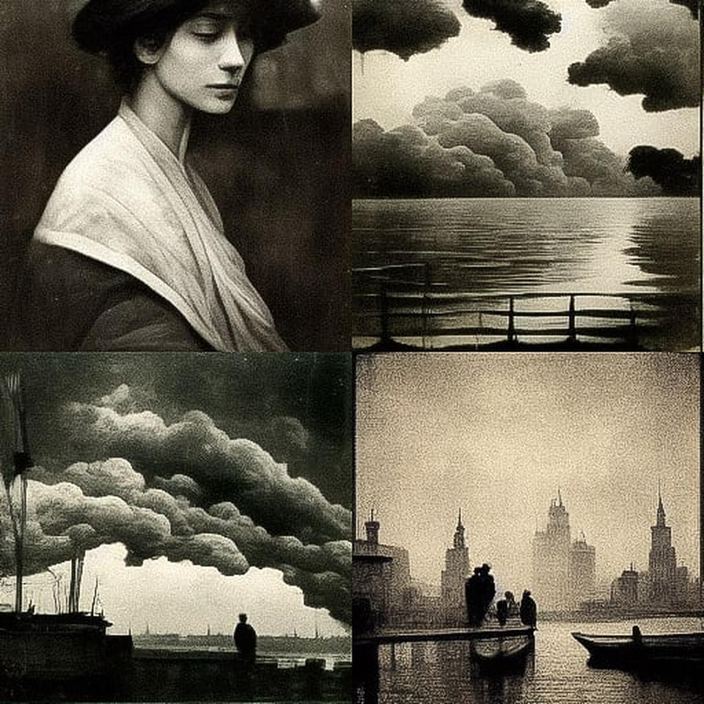 Alfred Stieglitz style, Midjourney V3, render 1 of 4