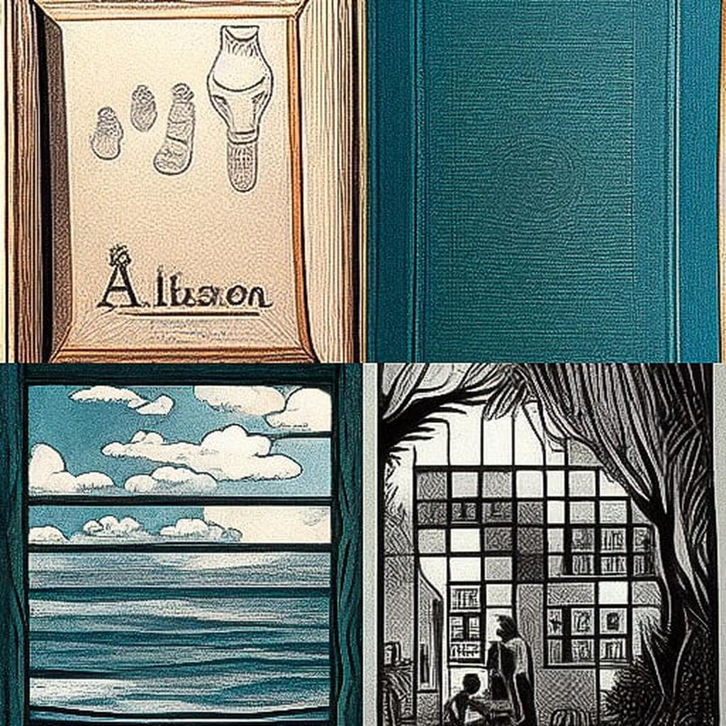 Alison Bechdel style, Midjourney V3, render 1 of 4