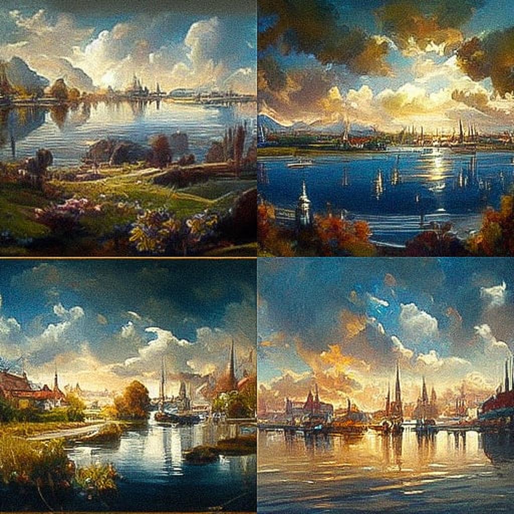 Alois Arnegger style, Midjourney V3, render 1 of 4