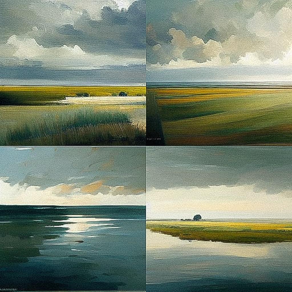 Anne Packard style, Midjourney V3, render 1 of 4