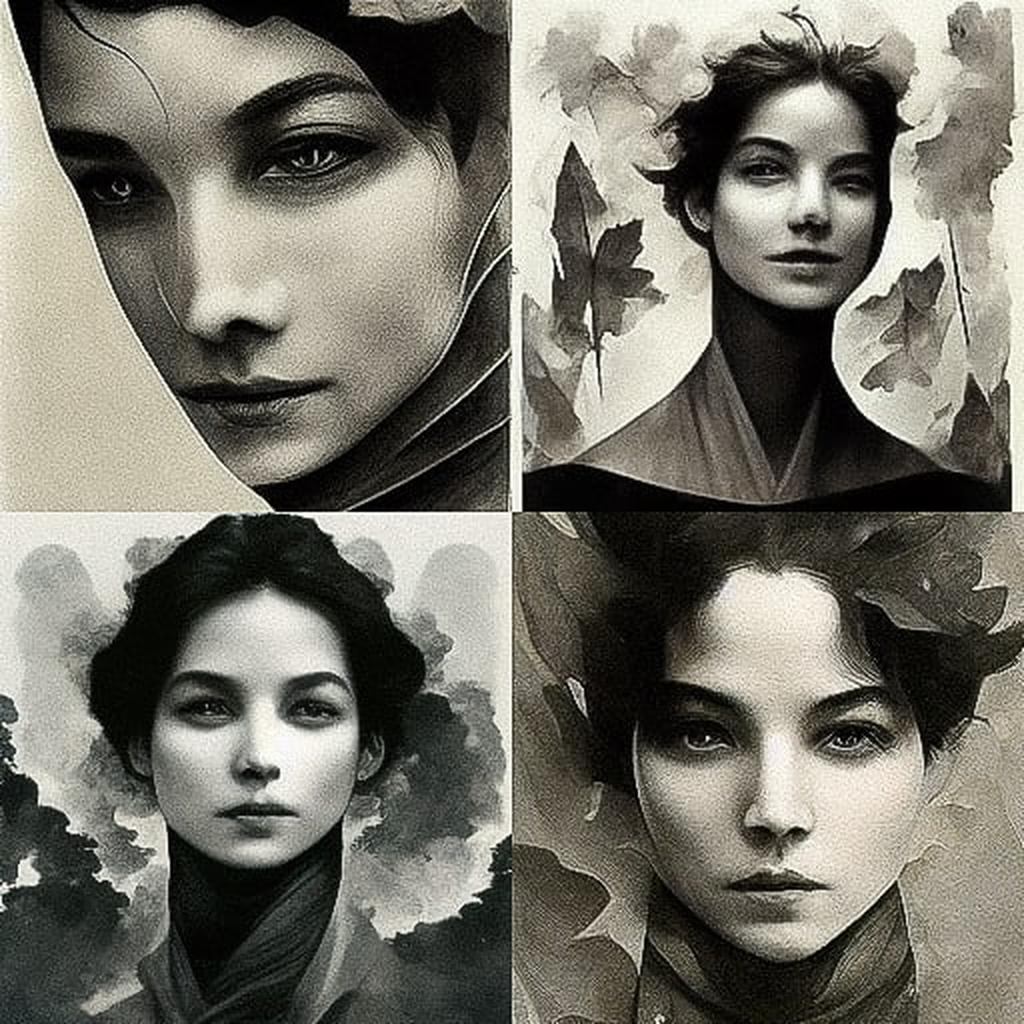 Antonio Mora style, Midjourney V3, render 1 of 4