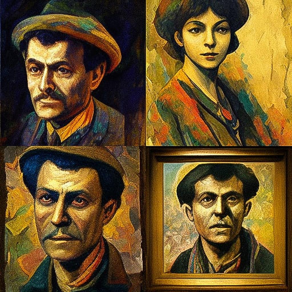 Arturo Souto style, Midjourney V3, render 1 of 4