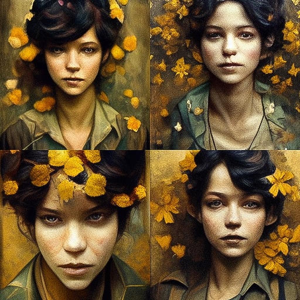 Brad Kunkle style, Midjourney V3, render 1 of 4