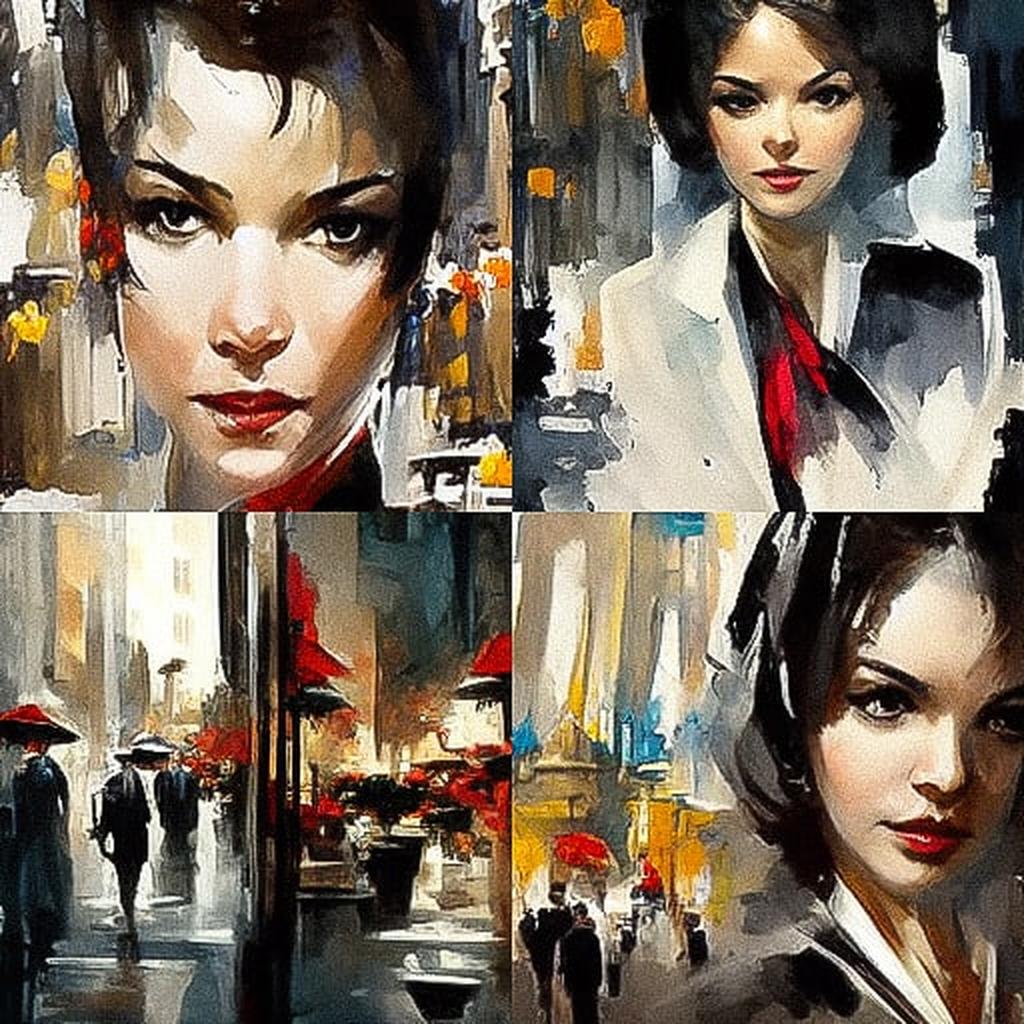 Brent Heighton style, Midjourney V3, render 1 of 4