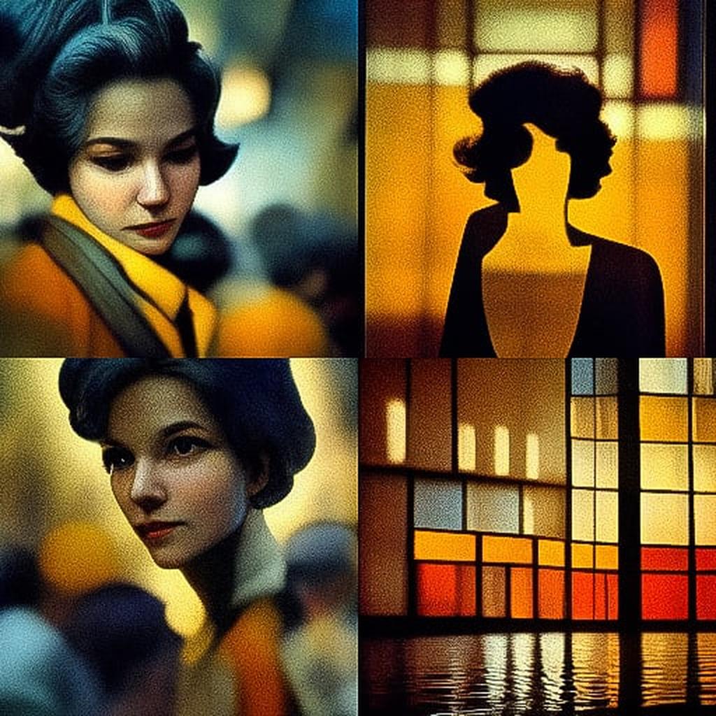 Burt Glinn style, Midjourney V3, render 1 of 4