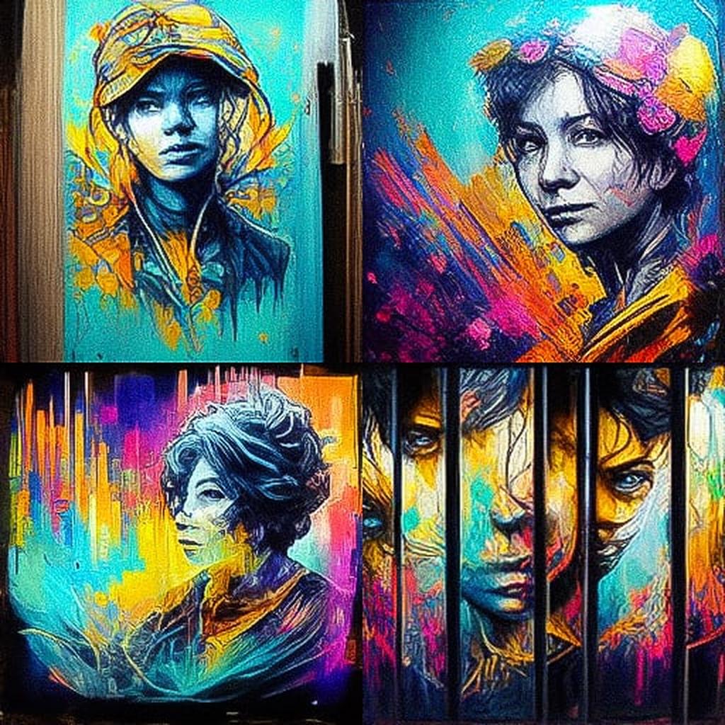 C215 style, Midjourney V3, render 1 of 4