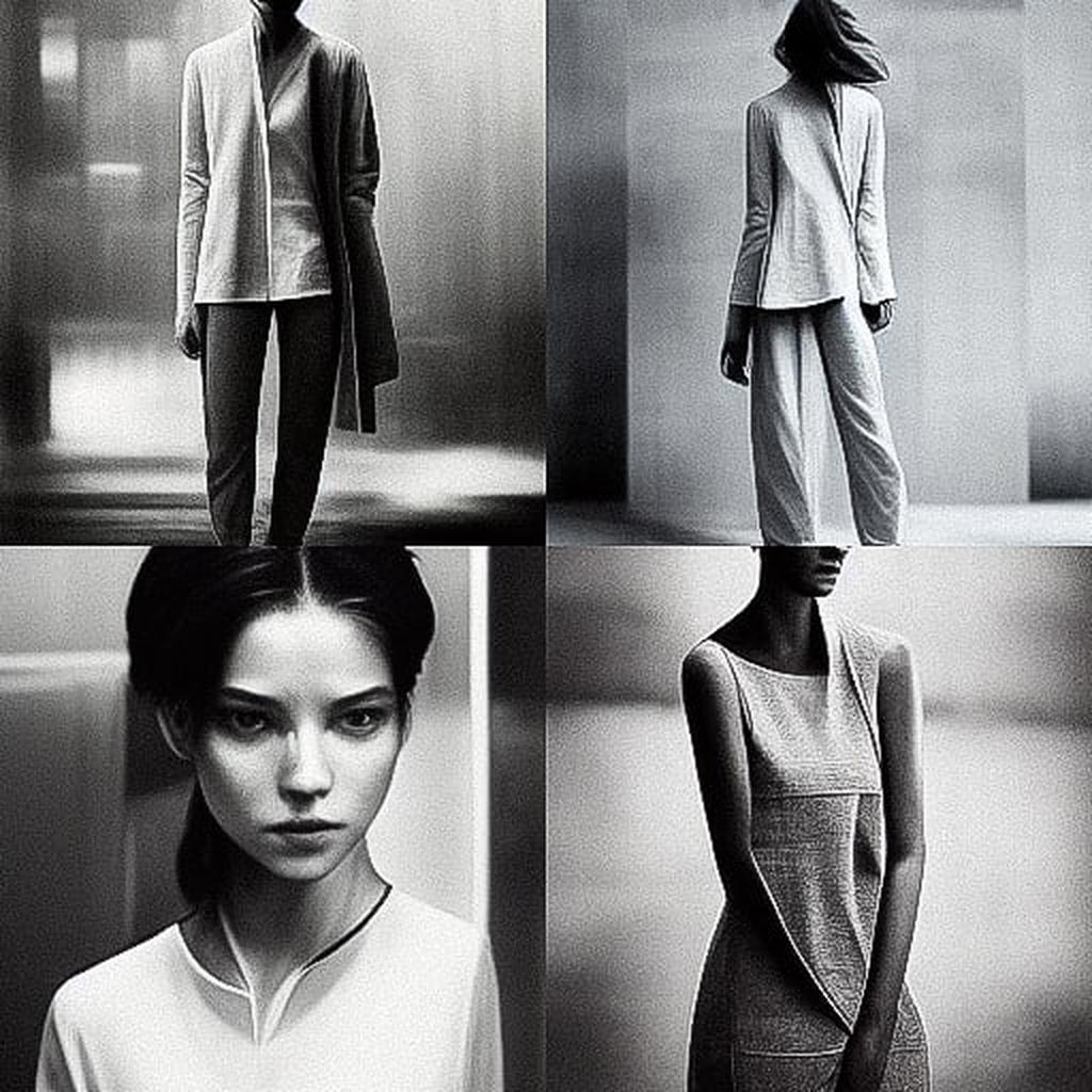 Calvin Klein style, Midjourney V3, render 1 of 4