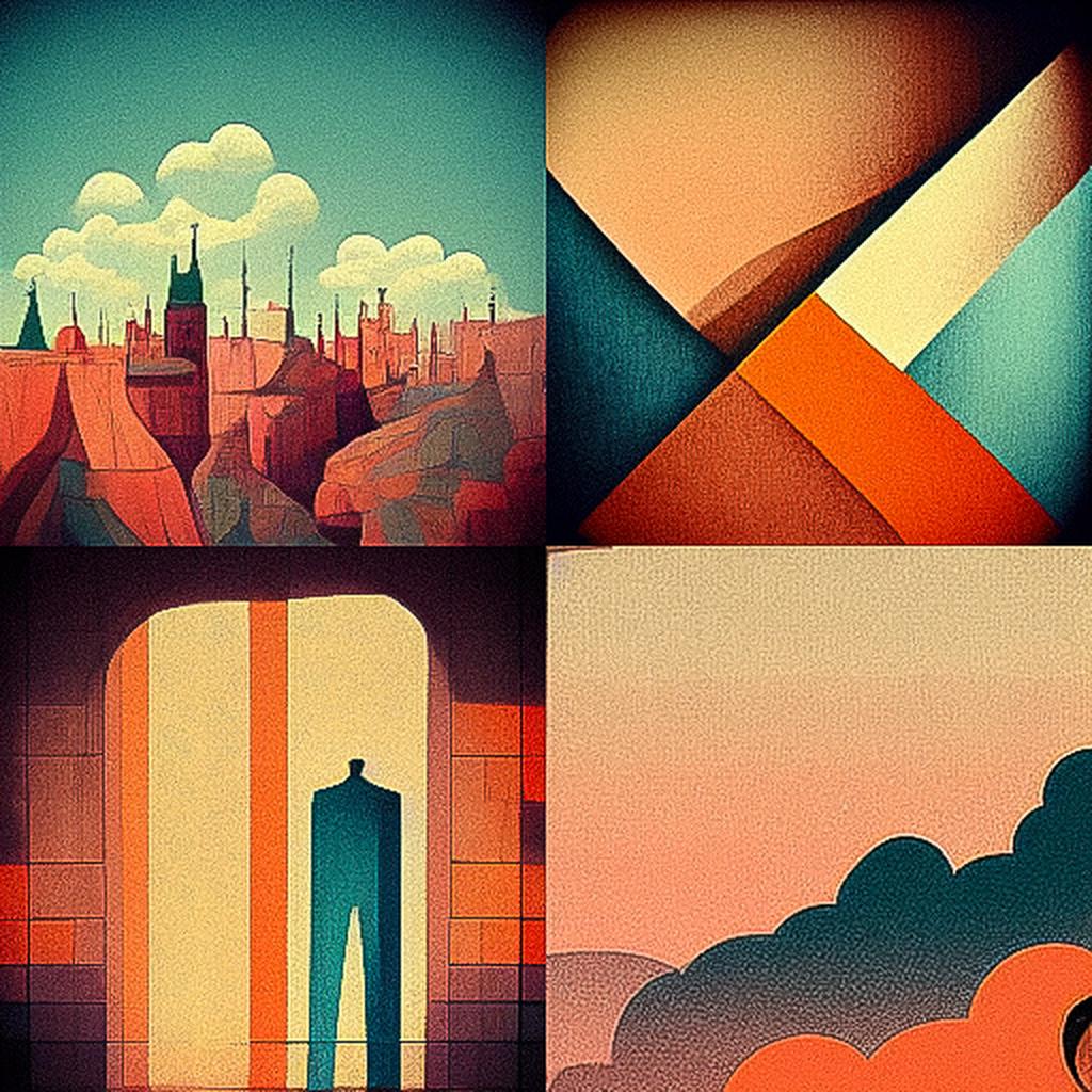 Cartoon style style, Midjourney V3, render 1 of 4