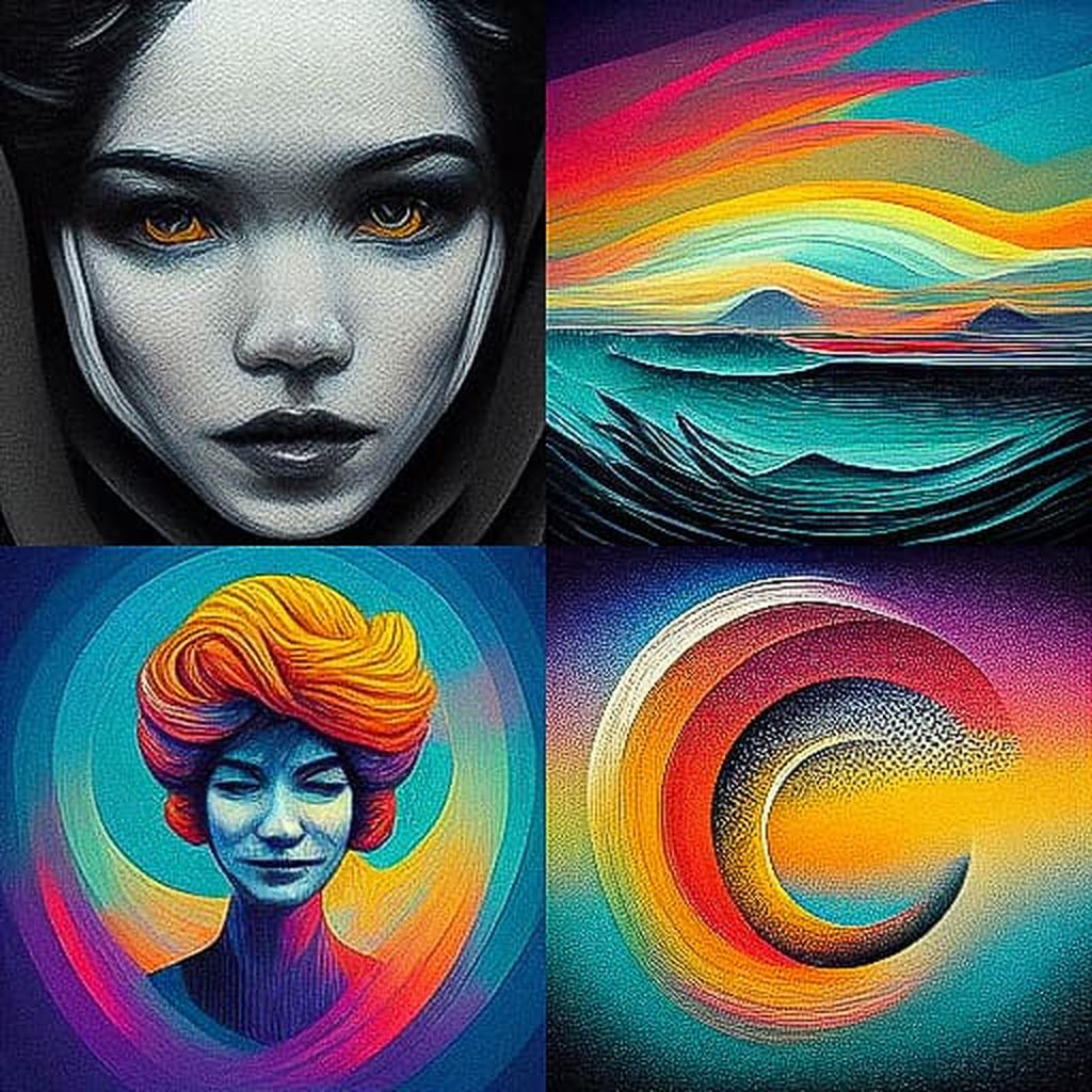 Chris Dyer style, Midjourney V3, render 1 of 4
