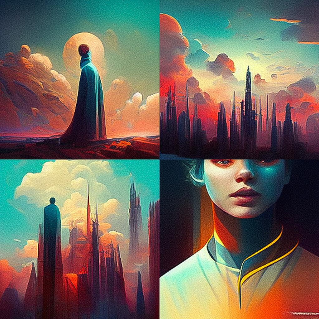 Christopher Balaskas style, Midjourney V3, render 1 of 4