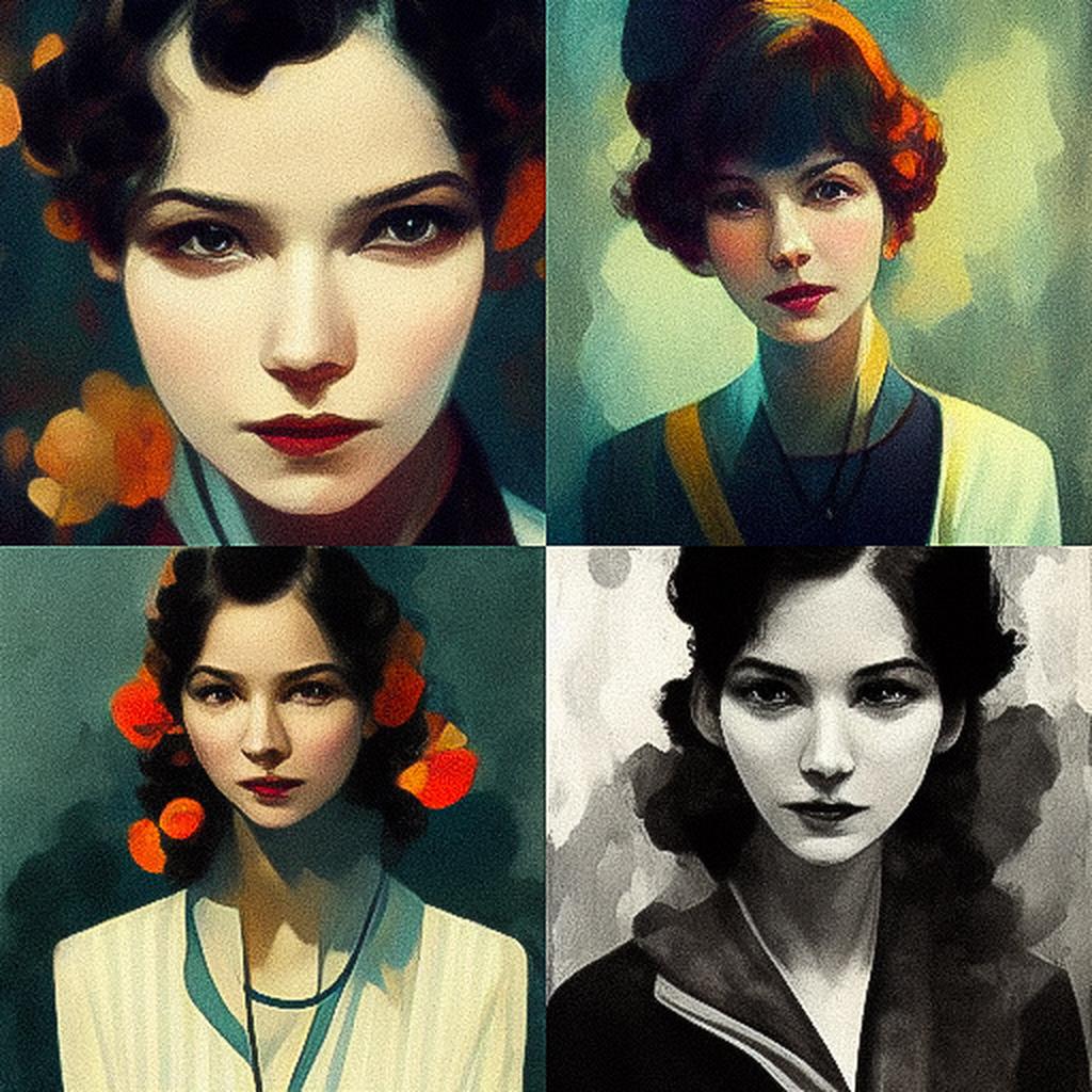 Coby Whitmore style, Midjourney V3, render 1 of 4