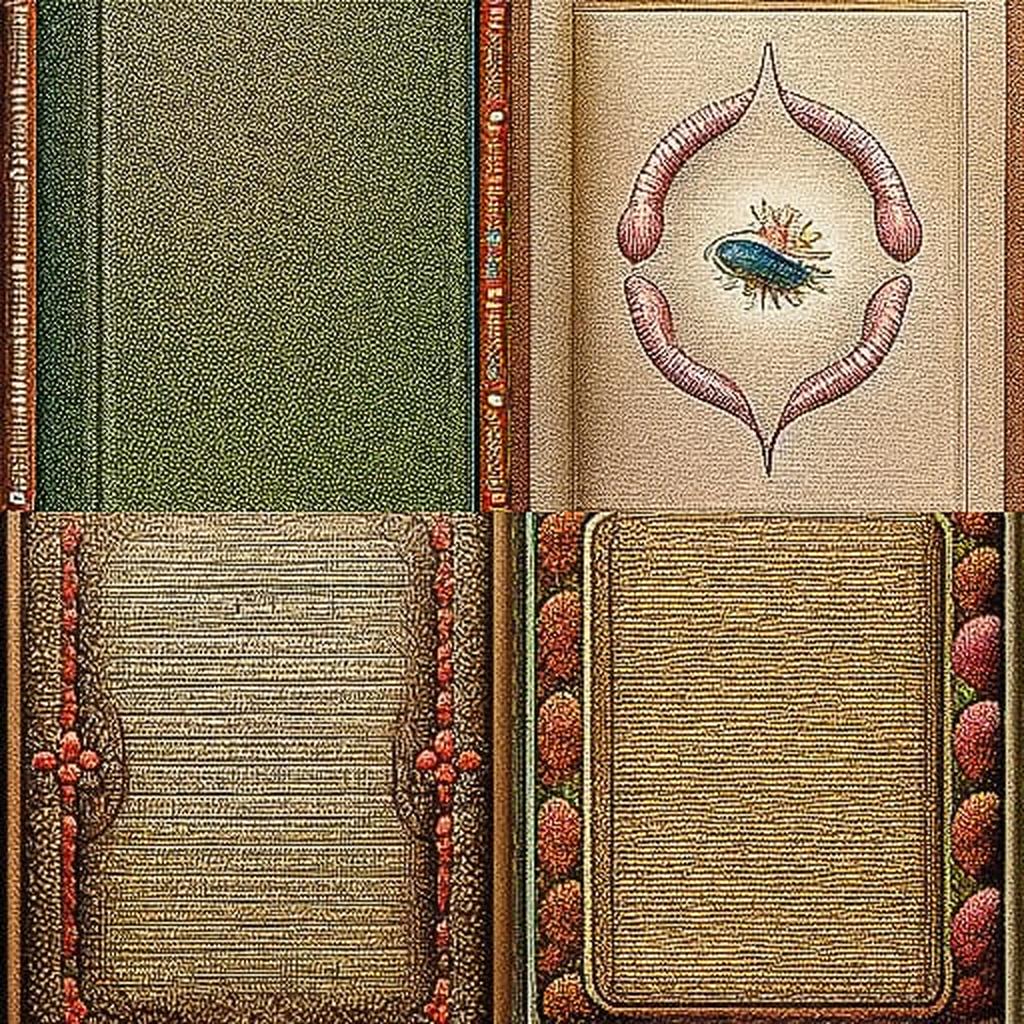 Codex Seraphinianus style, Midjourney V3, render 1 of 4