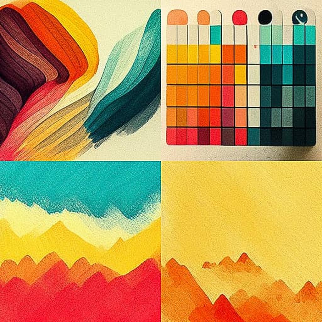 Color sketchnote style style, Midjourney V3, render 1 of 4