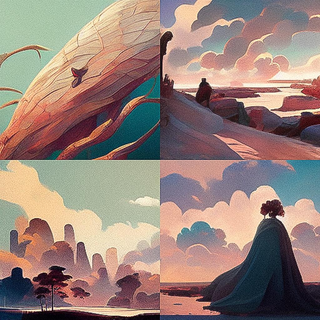 Cory Loftis style, Midjourney V3, render 1 of 4
