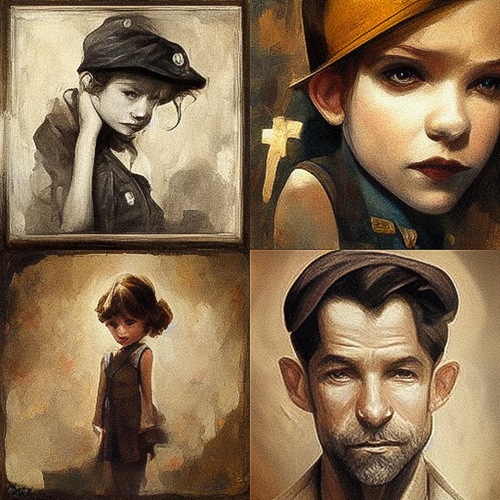 Craig Davison style, Midjourney V3, render 1 of 4