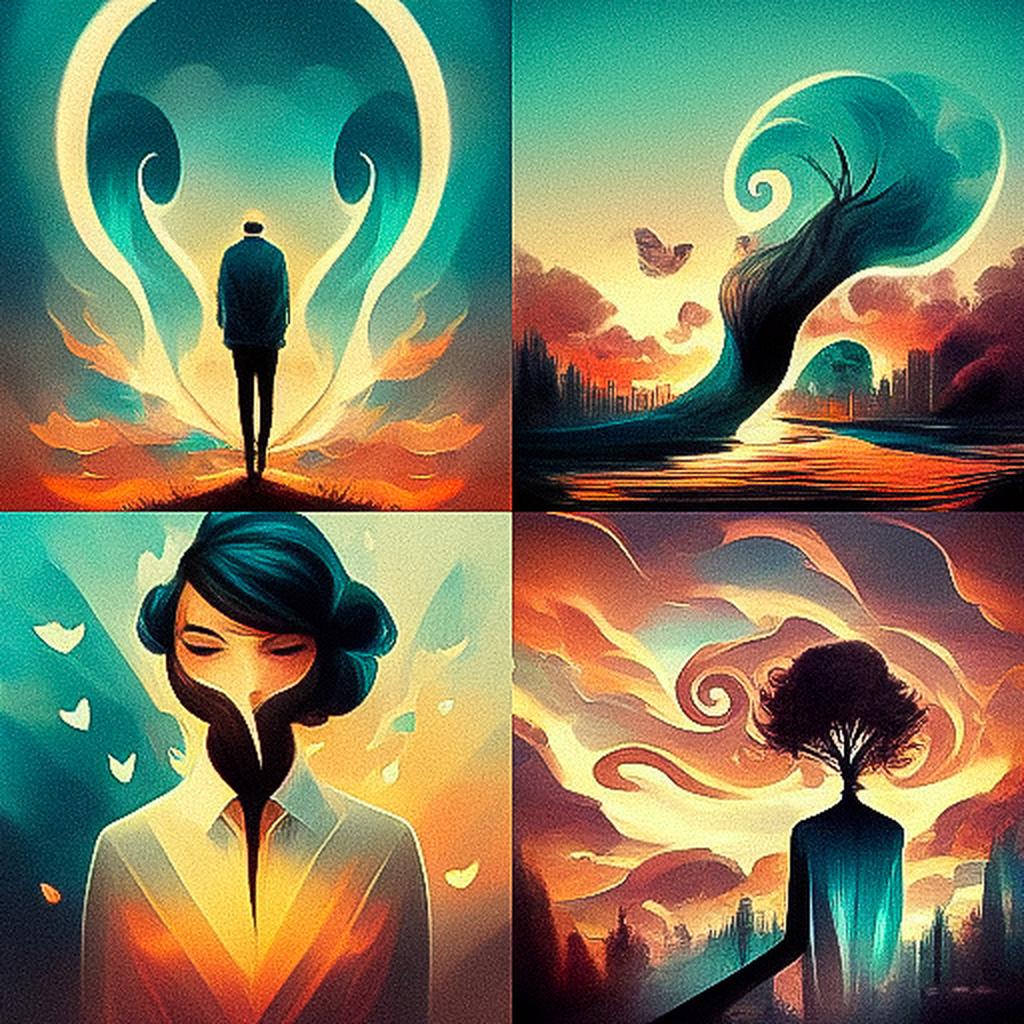 Cyril Rolando style, Midjourney V3, render 1 of 4