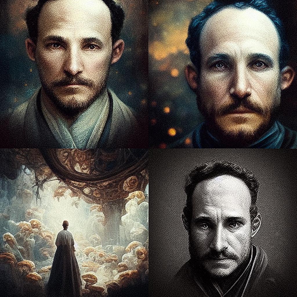 Darren Aronofsky style, Midjourney V3, render 1 of 4