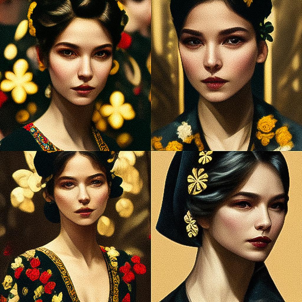 Dolce Gabbana style, Midjourney V3, render 1 of 4