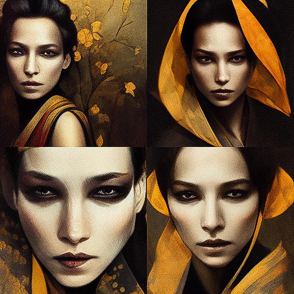 Donna Karan style, Midjourney V3, render 1 of 4