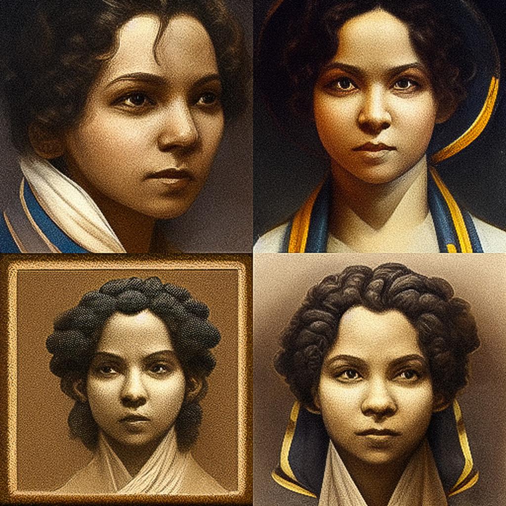 Edmonia Lewis style, Midjourney V3, render 1 of 4
